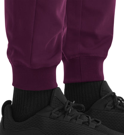 Matrix Pro Mens 8902 Men’s Full Elastic Waistband Jogger Wine