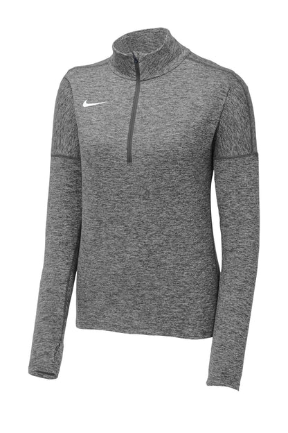 Nike Ladies Dry Element 1/2-Zip Cover-Up 897021 Anthracite Heather