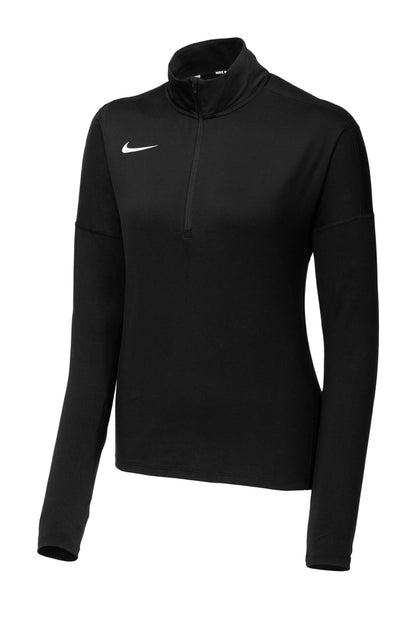 Nike Ladies Dry Element 1/2-Zip Cover-Up 897021 Black