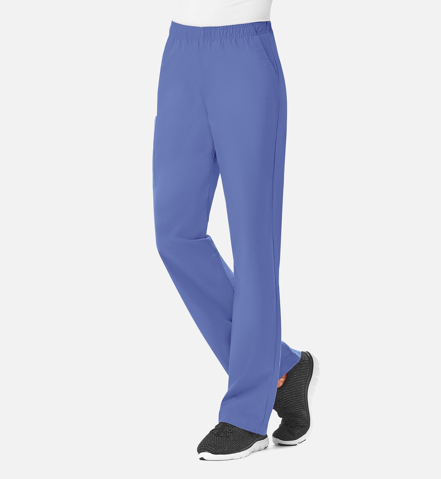 Core 9016 Women’s Full Elastic Waistband Cargo Pant Ceil Blue