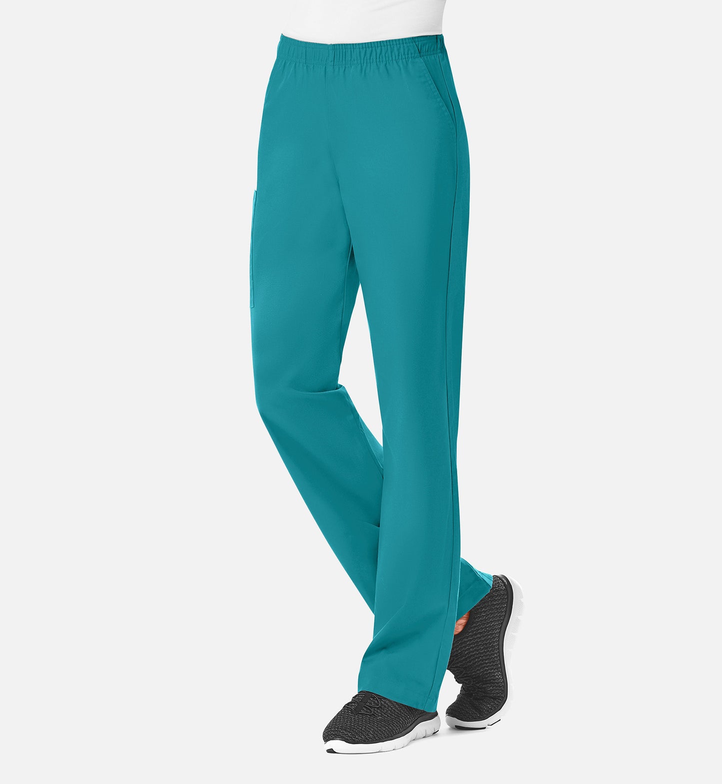 Core 9016 Women’s Full Elastic Waistband Cargo Pant Lake Blue