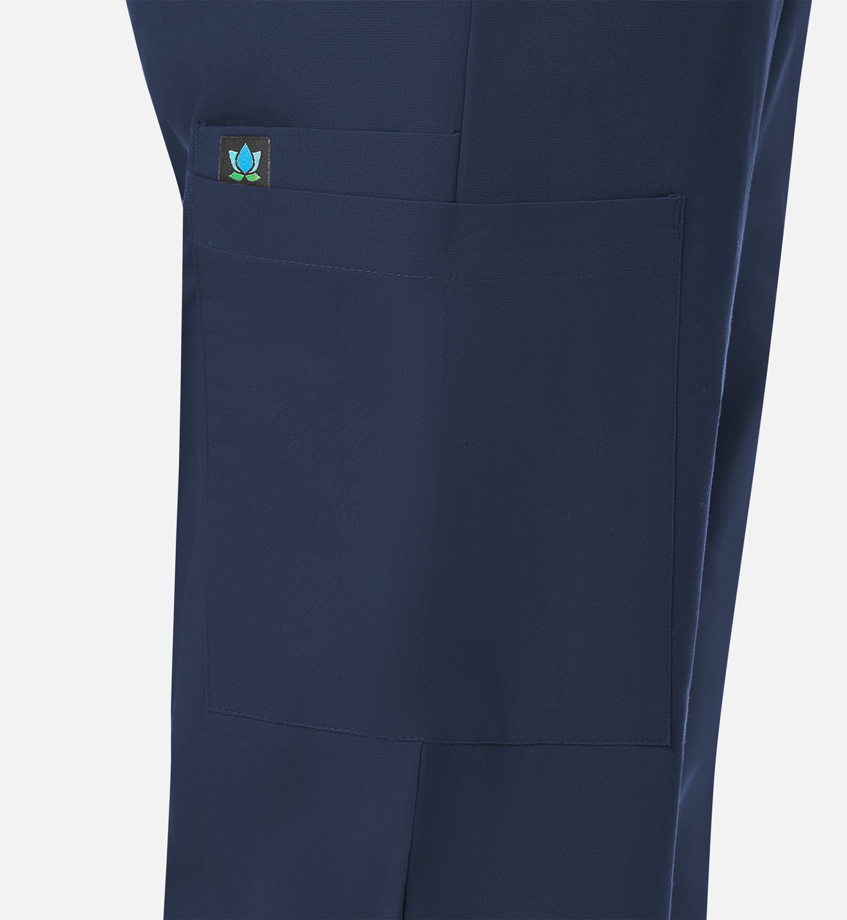 Core 9016 Women’s Full Elastic Waistband Cargo Pant Navy