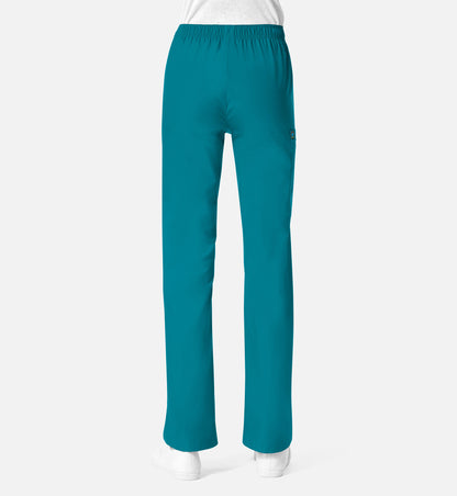 Core 9016 Women’s Full Elastic Waistband Cargo Pant Teal