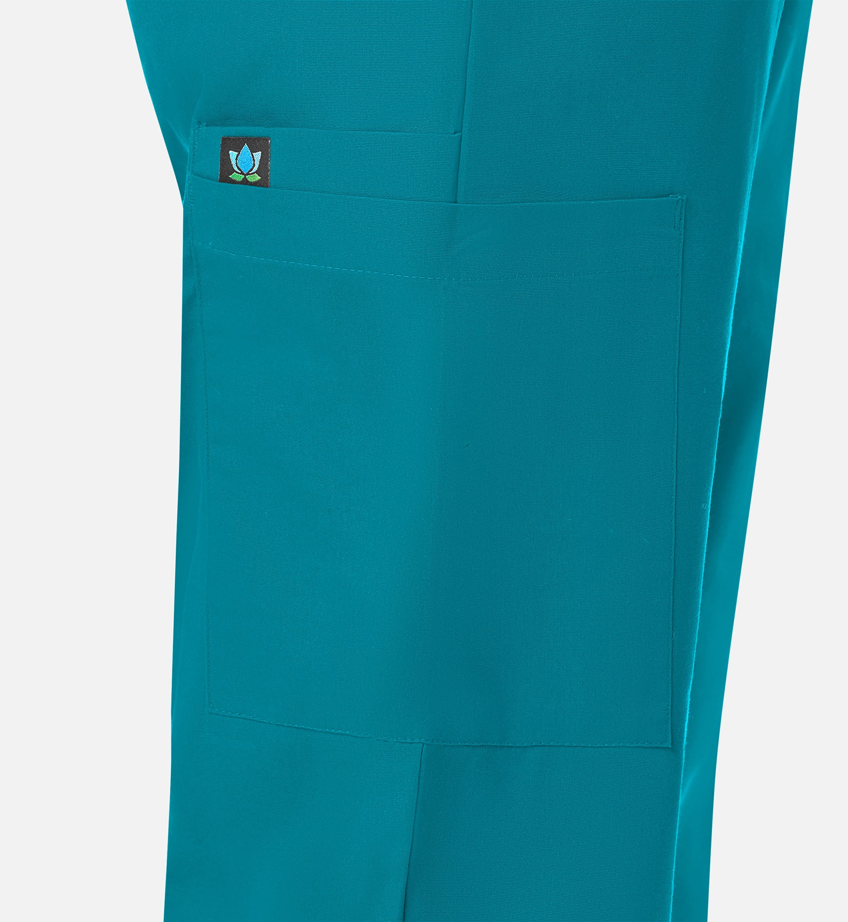 Core 9016 Women’s Full Elastic Waistband Cargo Pant Teal