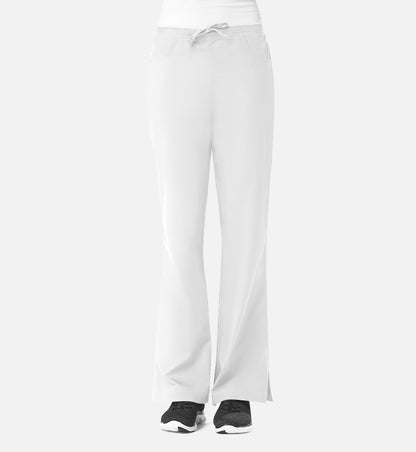 Core 9026 Women's Classic Flare Pants White