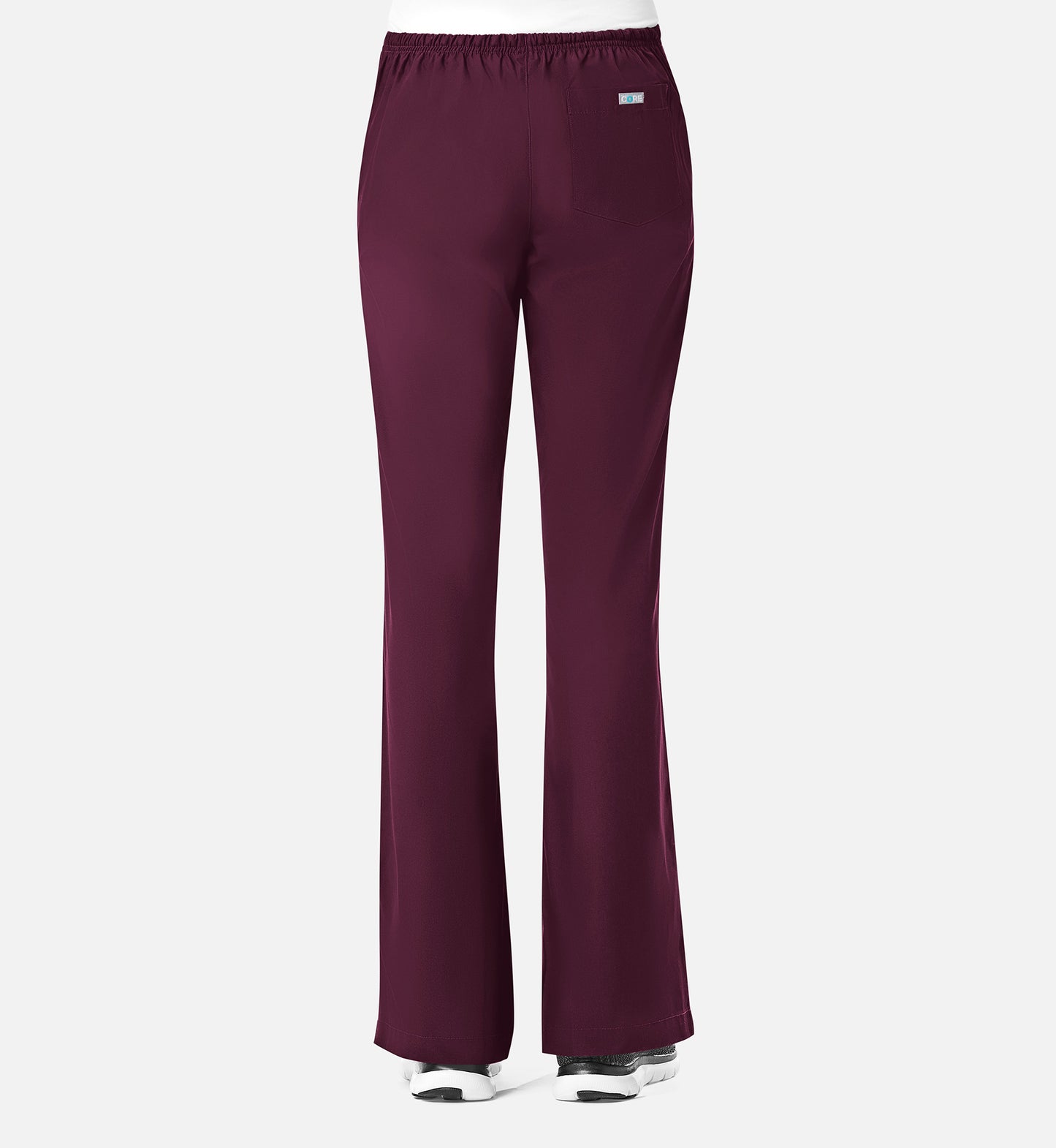 Core 9026 Women’s Classic Flare Pant Wine