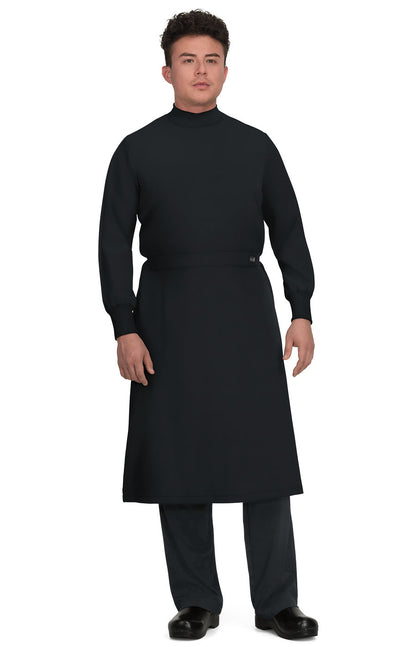 Basics 906 Clinical Cover Gown Black