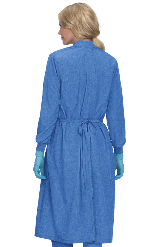 Basics 906 Clinical Cover Gown Heather Galaxy