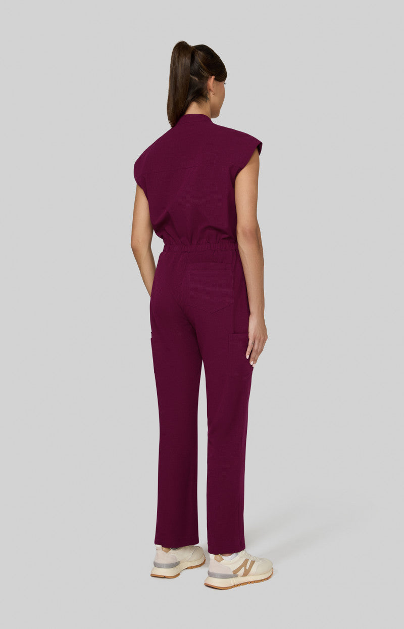 Solis 907 Anja Jumpsuit Wine