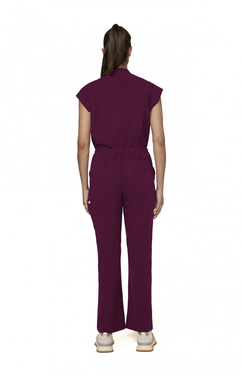 Solis 907 Anja Jumpsuit Wine