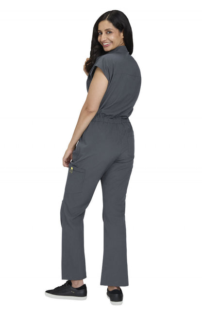 Solis 907 Anja Jumpsuit Charcoal