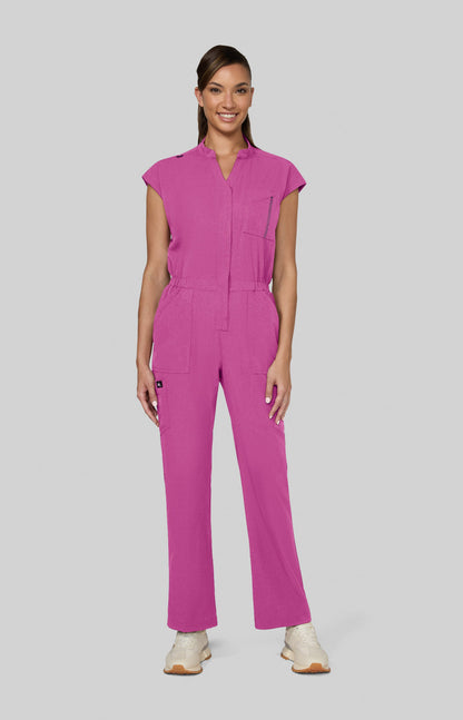 Solis 907 Anja Jumpsuit Hibiscus Pink