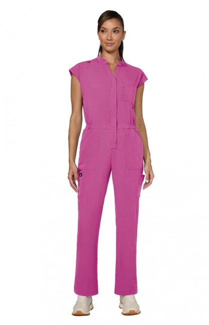 Solis 907 Anja Jumpsuit Hibiscus Pink