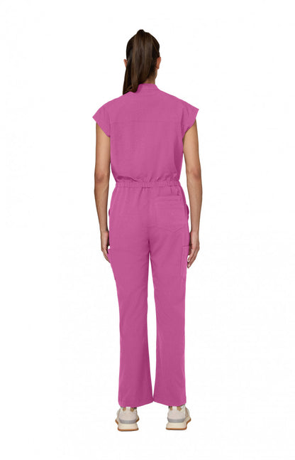 Solis 907 Anja Jumpsuit Hibiscus Pink