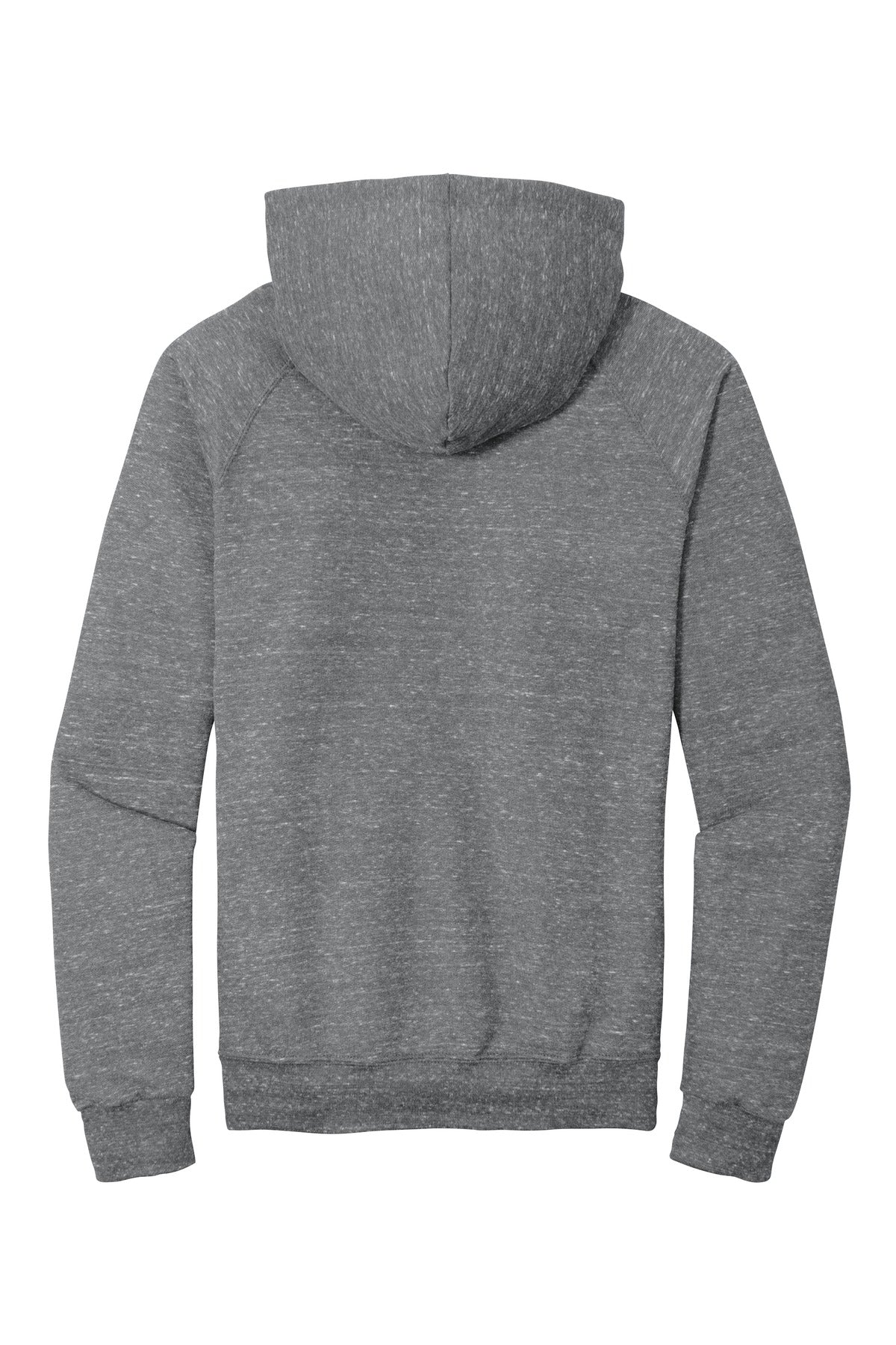 Jerzees  Snow Heather French Terry Raglan Hoodie 90M Charcoal