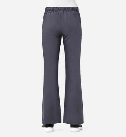 Blossom 9102 Multi-Pocket Flare Pants Charcoal