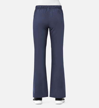 Blossom 9102 Multi-Pocket Flare Pants Navy