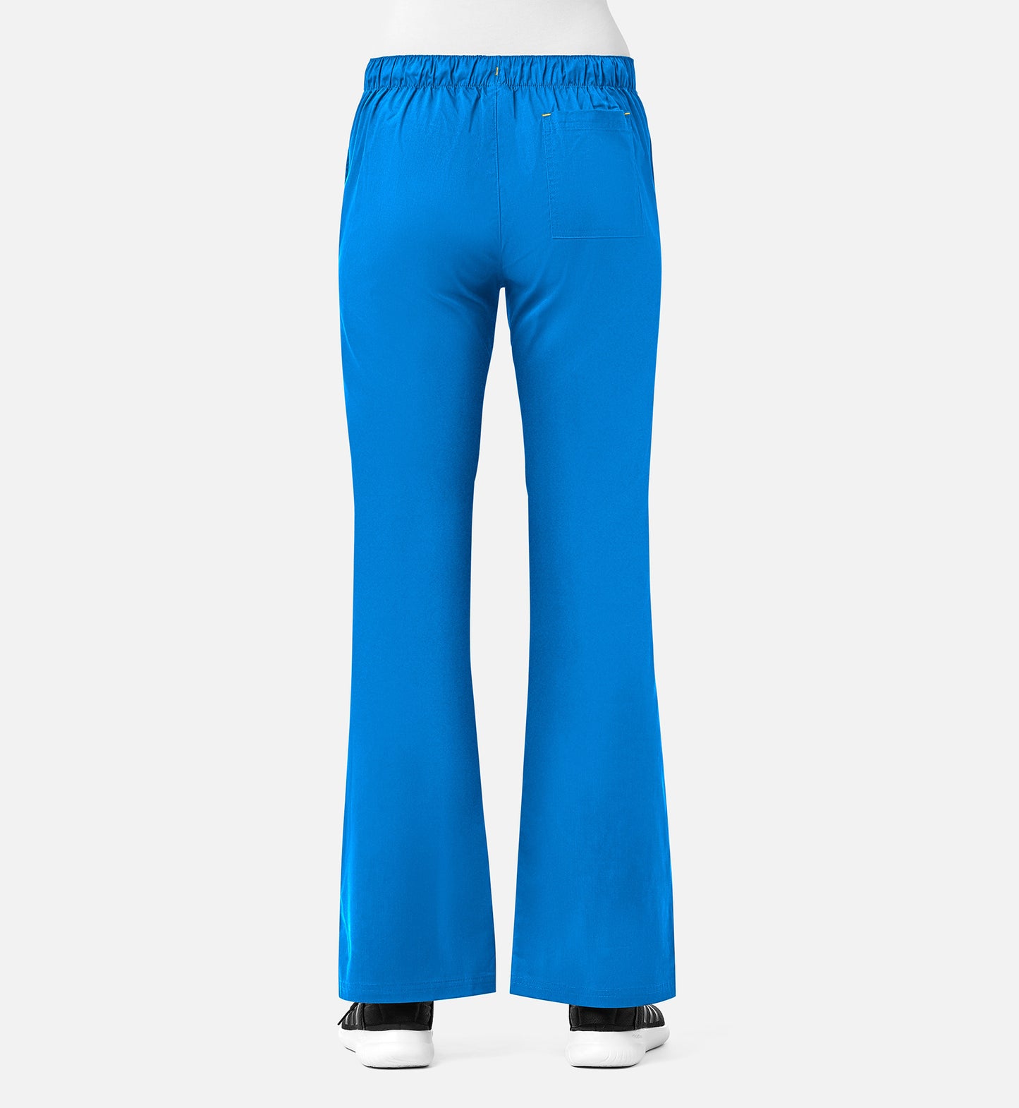 Blossom 9102 Multi-Pocket Flare Pants Pacific Blue