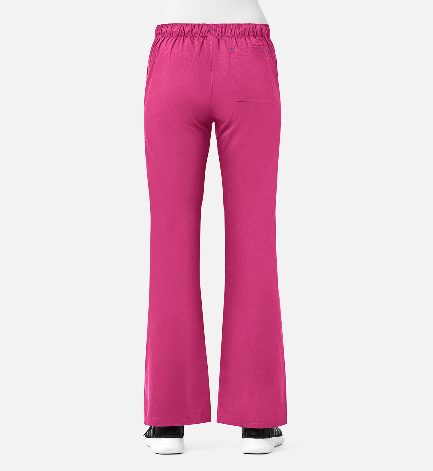 Blossom 9102 Multi-Pocket Flare Pants Passion Pink