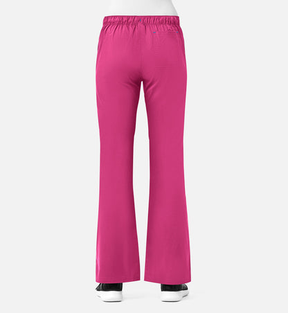 Blossom 9102 Multi-Pocket Flare Pants Passion Pink