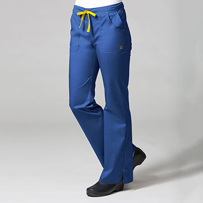 Blossom 9102 Multi-Pocket Flare Pant Royal Blue