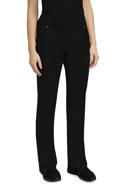 Healing Hands 9133 Tori Yoga Scrub Pants Black Image