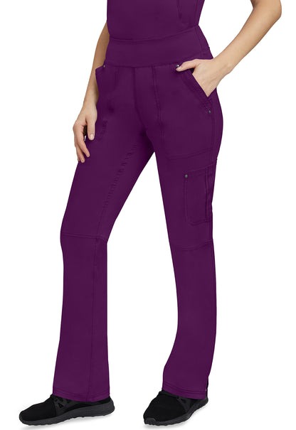 Healing Hands 9133 Tori Yoga Scrub Pants Eggplant Image