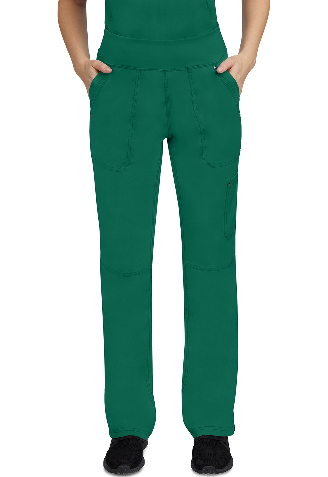Healing Hands 9133 Tori Yoga Scrub Pants Hunter Image