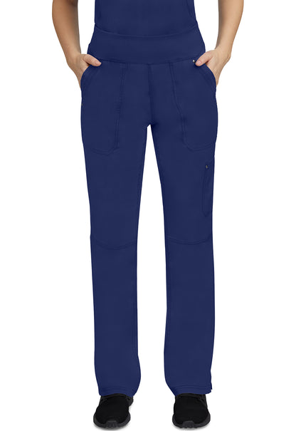 Healing Hands 9133 Tori Yoga Scrub Pants Navy Image