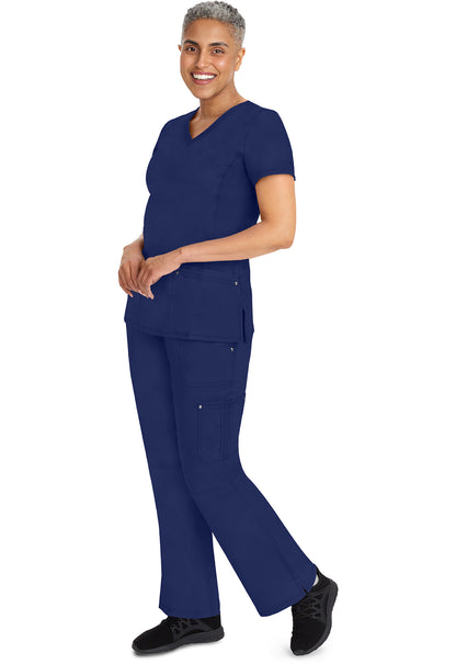 Healing Hands 9133 Tori Yoga Scrub Pants Navy Image