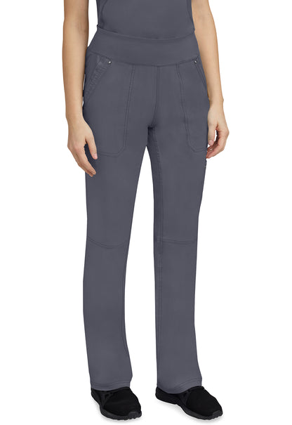 Healing Hands 9133 Tori Yoga Scrub Pants Pewter Image