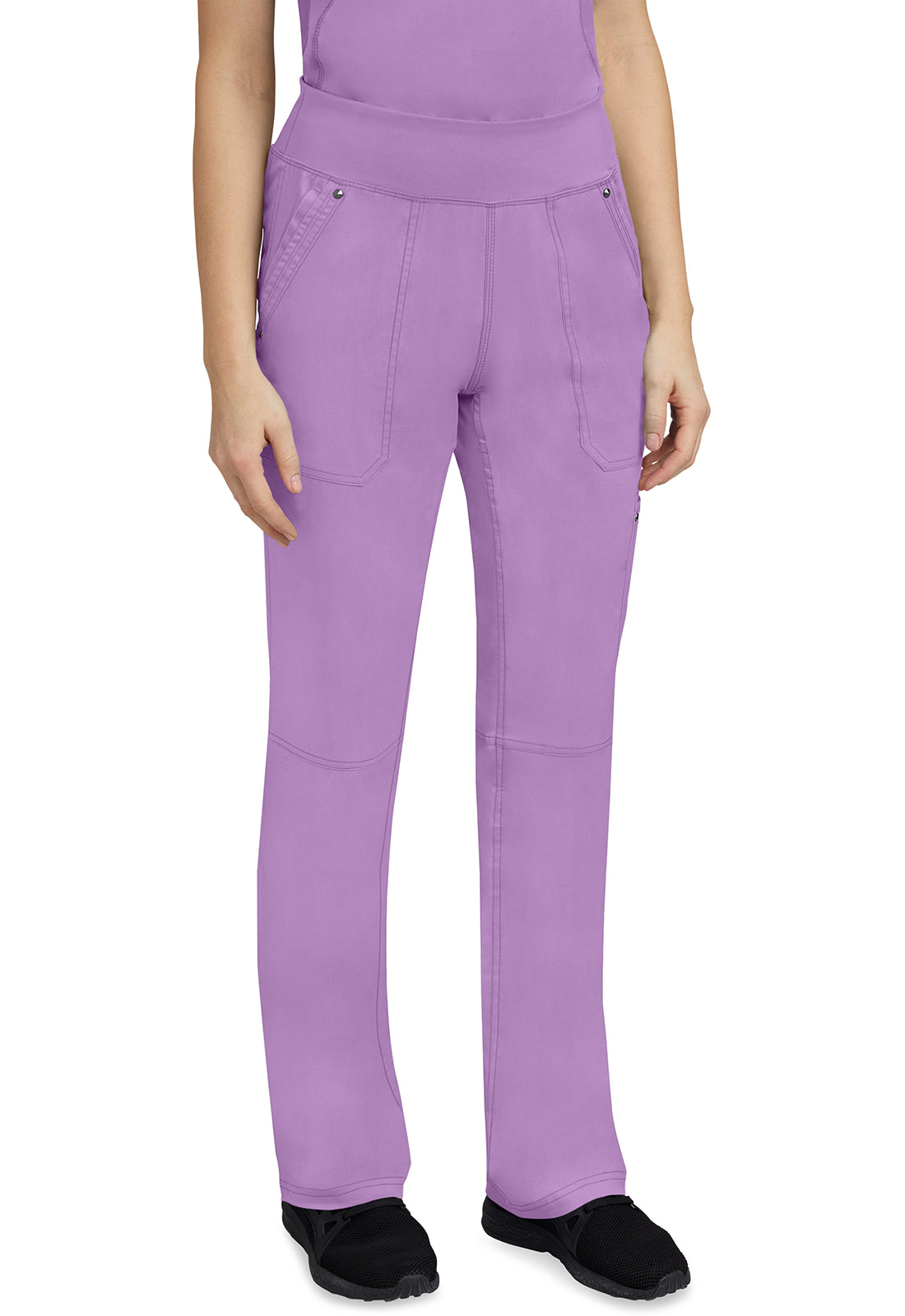 Healing Hands 9133 Tori Yoga Scrub Pants Purple Moonstone Image