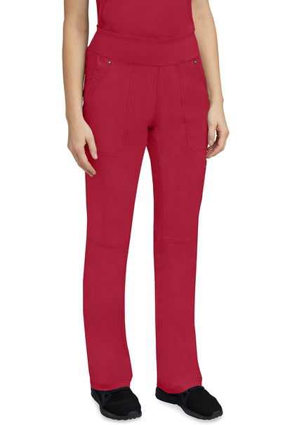 Healing Hands 9133 Tori Yoga Scrub Pants Red Image