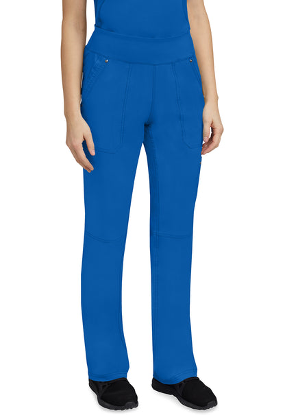 Healing Hands 9133 Tori Yoga Scrub Pants Royal Image