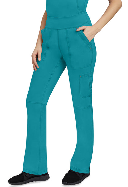 Healing Hands 9133 Tori Yoga Scrub Pants Teal Image
