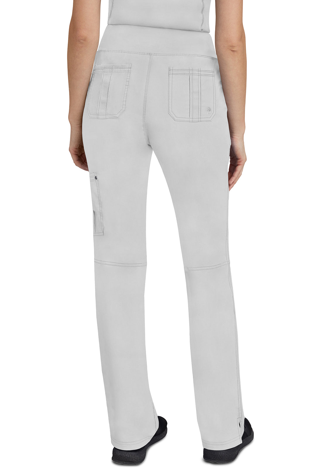 Healing Hands 9133 Tori Yoga Scrub Pants White Image