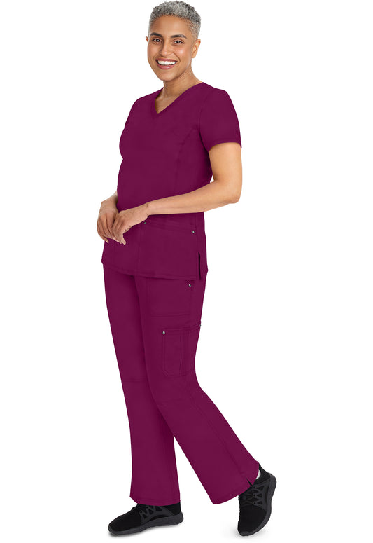 Purple Label 9133 Women's Tori Scrub Pants Wine