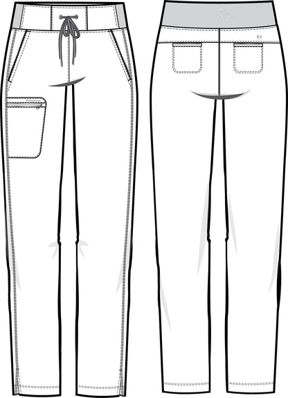 360 9152 Nisha Pants Dark Pine