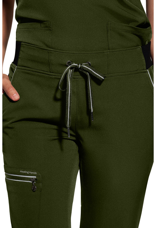 360 9152 Nisha Pants Dark Pine