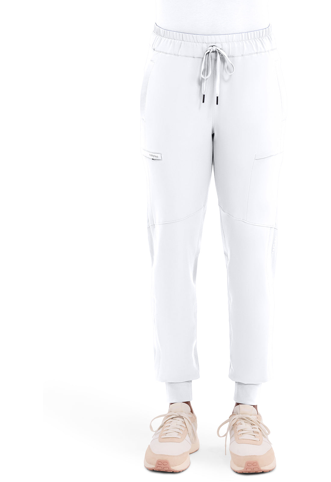 HH 360 9156 Women's Naya Jogger Scrub Pants White