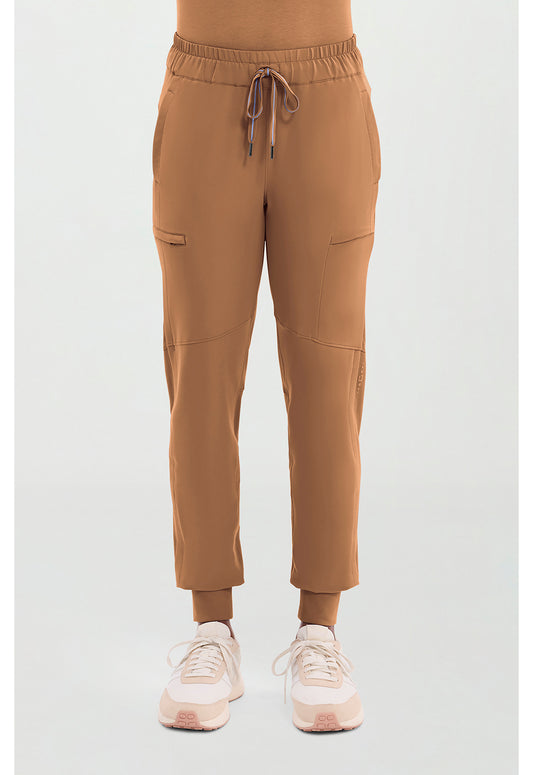HH 360 9156 Women's Naya Jogger Scrub Pants Caramel Cafe