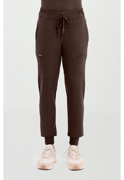 HH 360 9156 Women's Naya Jogger Scrub Pants Dark Chocolate