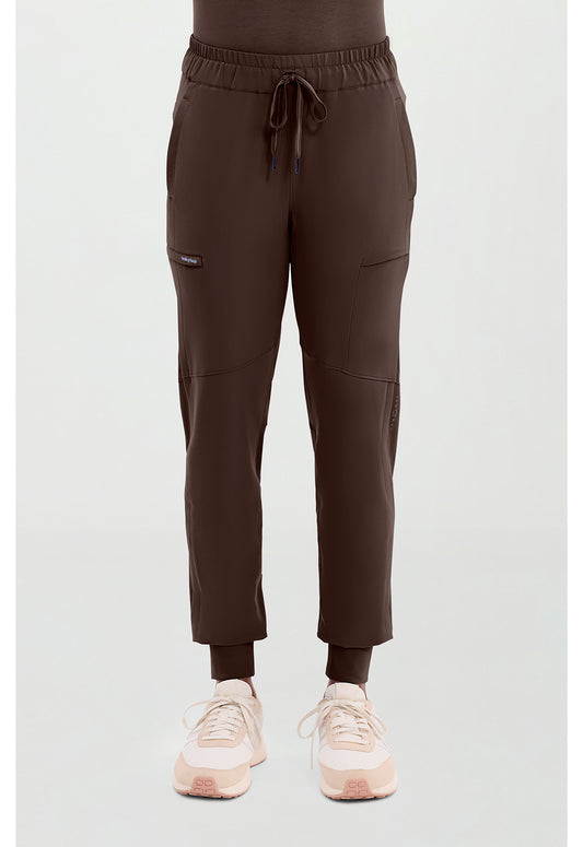 HH 360 9156 Women's Naya Jogger Scrub Pants Dark Chocolate