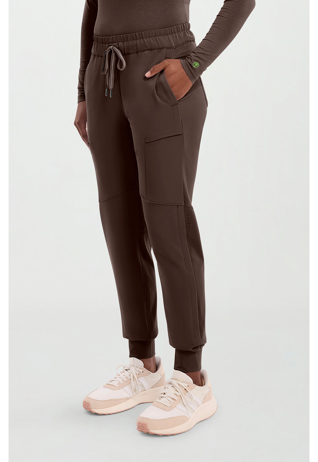 HH 360 9156 Women's Naya Jogger Scrub Pants Dark Chocolate