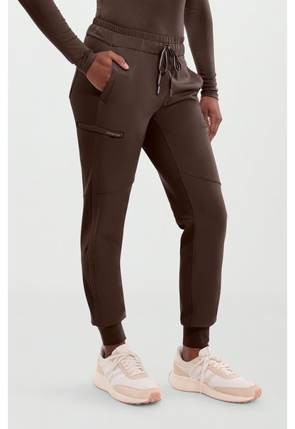 HH 360 9156 Women's Naya Jogger Scrub Pants Dark Chocolate