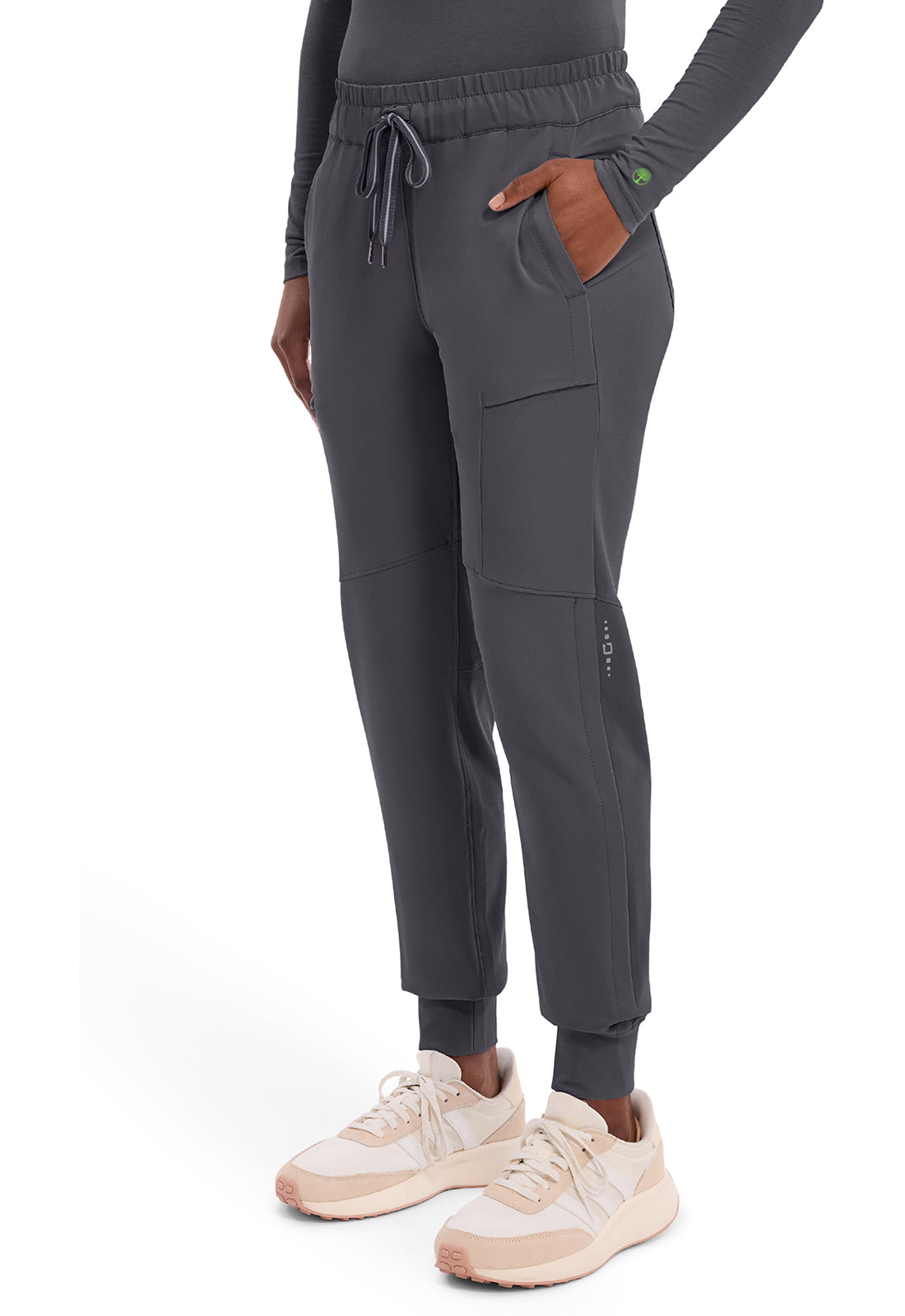 HH 360 9156 Women's Naya Jogger Scrub Pants Pewter