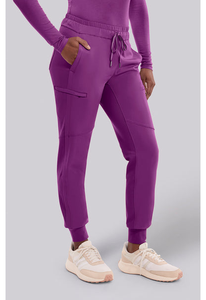 HH 360 9156 Women's Naya Jogger Scrub Pants Plum Violet