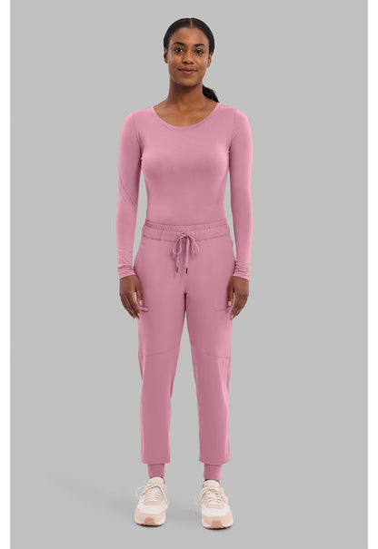 HH 360 9156 Women's Naya Jogger Scrub Pants Precious Pink