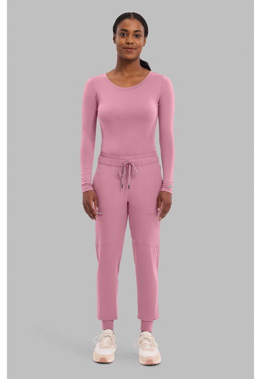 HH 360 9156 Women's Naya Jogger Scrub Pants Precious Pink