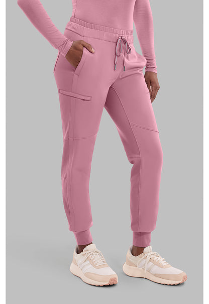 HH 360 9156 Women's Naya Jogger Scrub Pants Precious Pink